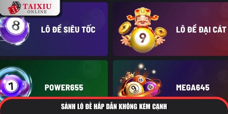 dabet 2 906 Sảnh lô đề hấp dẫn không kém cạnh