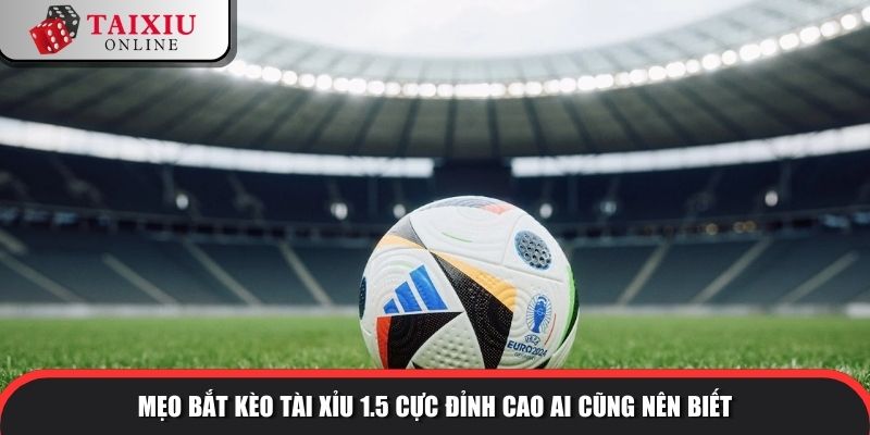 keo tai xiu 1.5 2 1028 Mẹo bắt kèo tài xỉu 1.5 cực đỉnh cao ai cũng nên biết