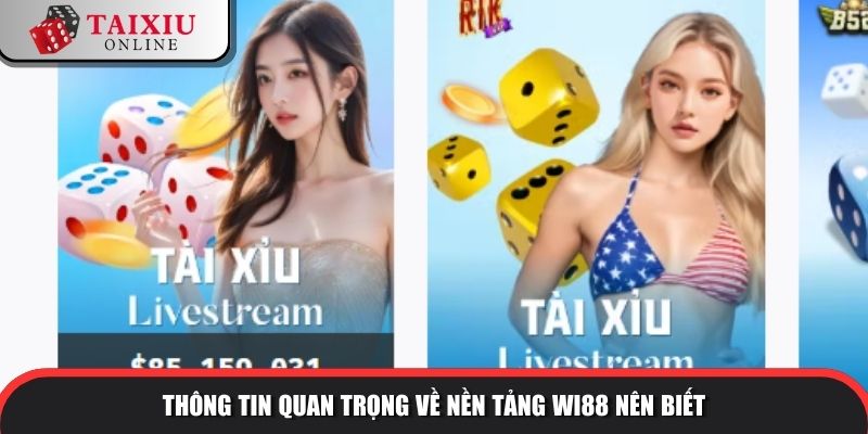 wi88 1 913 Thông tin quan trọng về nền tảng WI88 nên biết